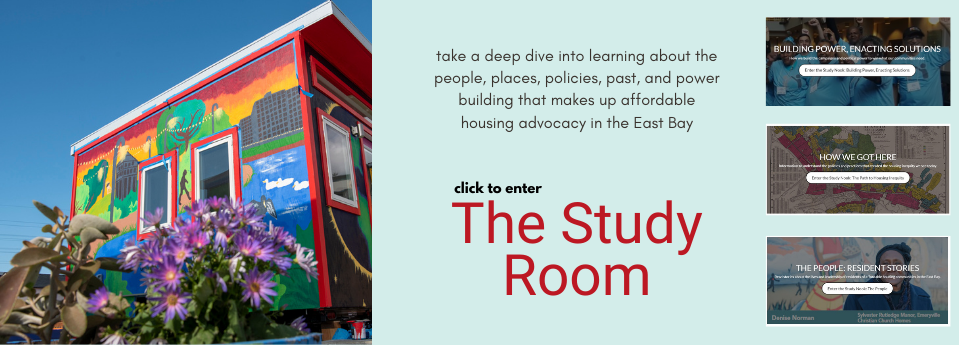 Image of a tiny home with information about the Study Room